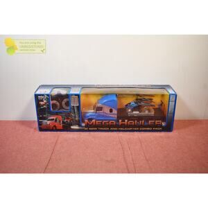 World Tech Toys Mega Hauler Remote Control Gyro Helicopter and Truck*